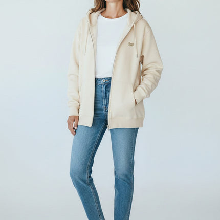 Authentic Oversize Zipper Hoodie 400g/m² | Bio-Baumwolle GOTS