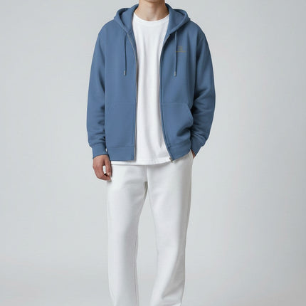 Silence Oversize Zipper Hoodie 400g/m² | Bio-Baumwolle GOTS