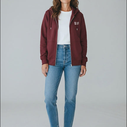 Signature Oversize Zipper Hoodie 400g/m² | Bio-Baumwolle GOTS