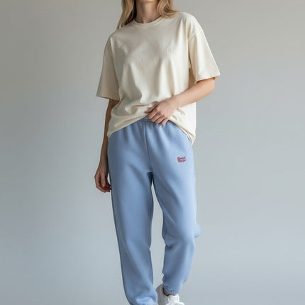 Power Oversize Fluffy Jogginghose 320g/m² | Bio-Baumwolle GOTS