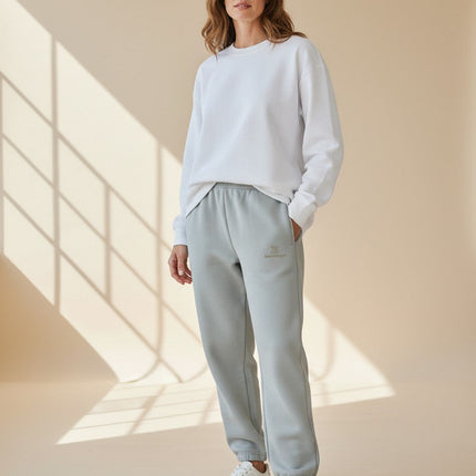Silence Oversize Fluffy Jogginghose 320g/m² | Bio-Baumwolle GOTS
