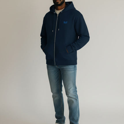 Motion Oversize Zipper Hoodie 400g/m² | Bio-Baumwolle GOTS