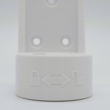 SEO. Beacon Wandhalterung Adapter für ECOVACS ® GOAT G1 Mähroboter – Flexibel und vielseitig anbringbar! - Schwarz Linkreich
