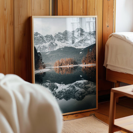 Eibsee Wall Art Print – Bavarian Mountain Photography