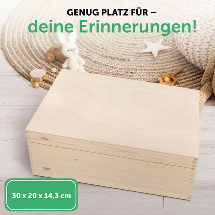 SEO. Bedruckte Erinnerungskiste zur Kommunion & Konfirmation - Symbole - Linkreich