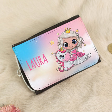 SEO. Bedruckte Geldbörse für Kinder im Prinzessin Design - Linkreich