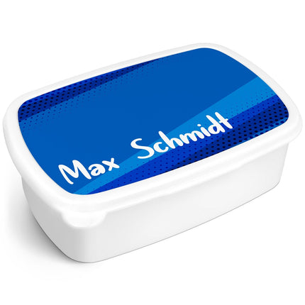 SEO. Bedruckte Lunchbox für Kinder - Abstrakt - Weiß Linkreich