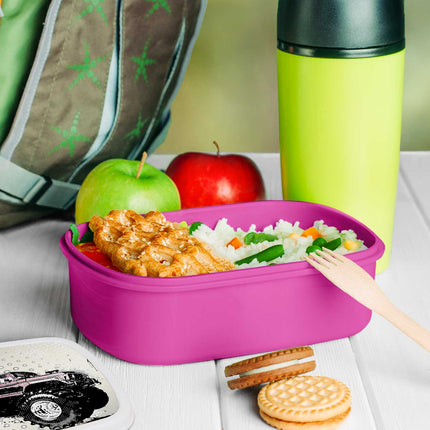 SEO. Bedruckte Lunchbox für Kinder - Monstertruck - Pink Linkreich