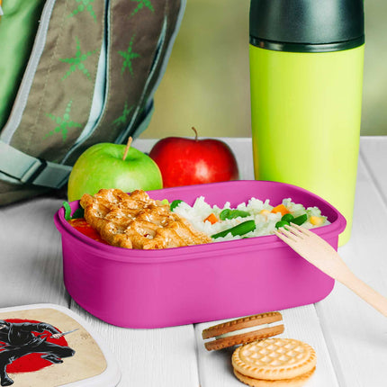SEO. Bedruckte Lunchbox für Kinder - Ninja - Pink Linkreich