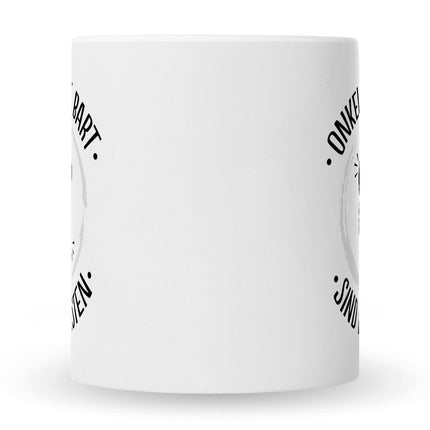 SEO. Bedruckte Tasse mit Name - Onkels mit Bart - Weiß Linkreich