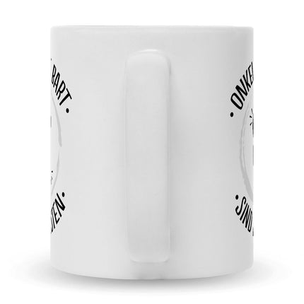SEO. Bedruckte Tasse mit Name - Onkels mit Bart - Weiß Linkreich