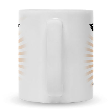 SEO. Bedruckte Tasse mit Spruch Biker werden nicht grau - Weiß Linkreich