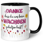 Blumen Rosa - Schwarz & Weiß