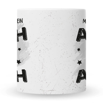 SEO. Bedruckte Tasse mit Spruch Du bist mein Arsch - Weiß Linkreich