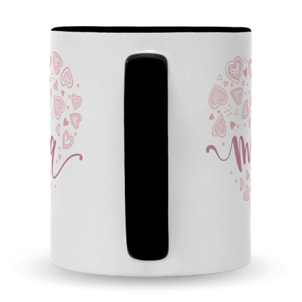 SEO. Bedruckte Tasse mit Spruch Für Mama - Weiß Linkreich