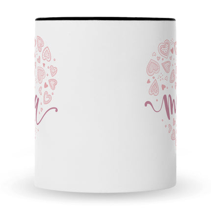 SEO. Bedruckte Tasse mit Spruch Für Mama - Weiß Linkreich
