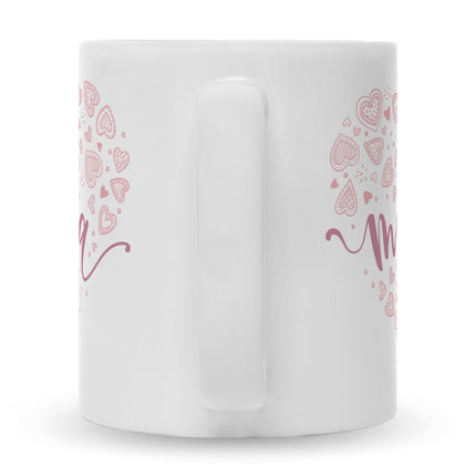 SEO. Bedruckte Tasse mit Spruch Für Mama - Weiß Linkreich