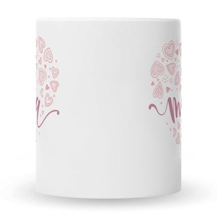 SEO. Bedruckte Tasse mit Spruch Für Mama - Weiß Linkreich
