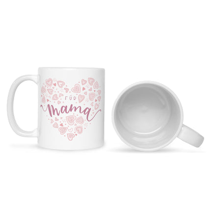 SEO. Bedruckte Tasse mit Spruch Für Mama - Weiß Linkreich