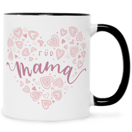SEO. Bedruckte Tasse mit Spruch Für Mama - Weiß Linkreich