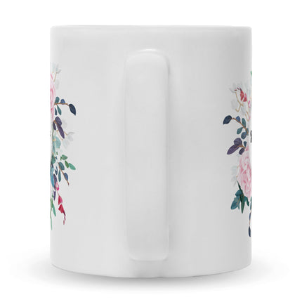 SEO. Bedruckte Tasse mit Spruch Ich bin Schwanger ich darf das - Schwarz & Weiß Linkreich