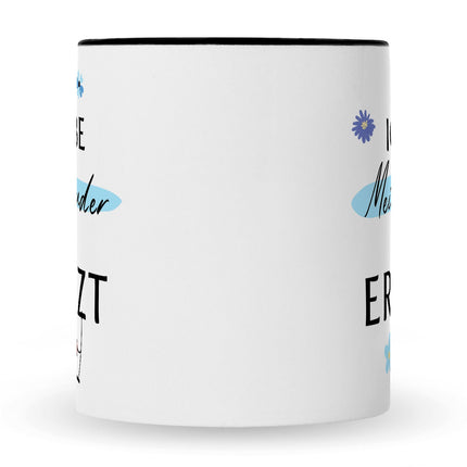SEO. Bedruckte Tasse mit Spruch Ich liebe meinen Bruder obwohl er furzt - Schwarz & Weiß Linkreich