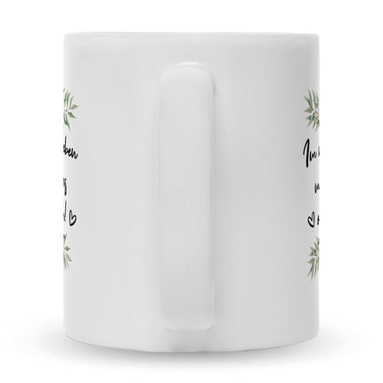 SEO. Bedruckte Tasse mit Spruch Im nächsten Leben - Weiß Linkreich