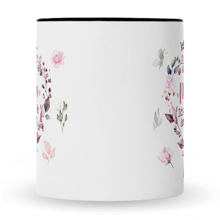 SEO. Bedruckte Tasse mit Spruch Keine Angst Mama - Linkreich