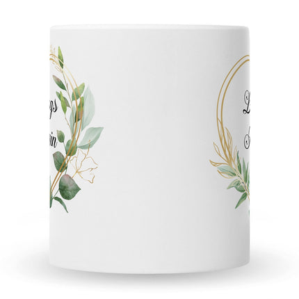 SEO. Bedruckte Tasse mit Spruch Lieblingskollegin - Weiß Linkreich