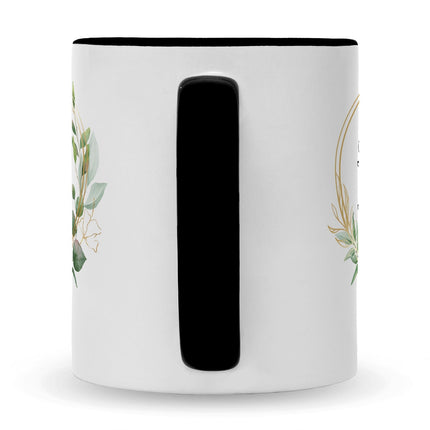 SEO. Bedruckte Tasse mit Spruch Lieblingslehrer/Lieblingslehrerin - Lehrerin - Schwarz Weiß Linkreich