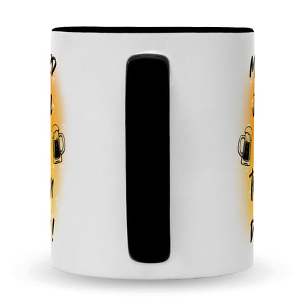 SEO. Bedruckte Tasse mit Spruch Man wird ja wohl noch träumen dürfen - Schwarz & Weiß Linkreich