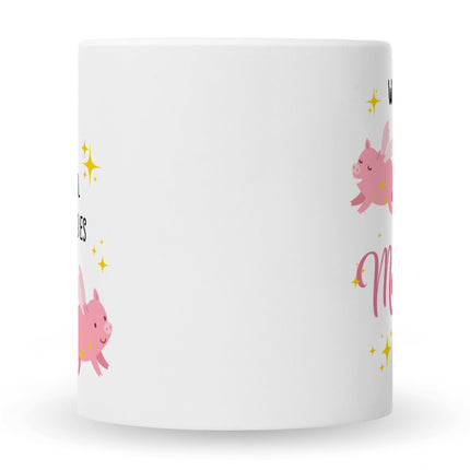 SEO. Bedruckte Tasse mit Spruch Menschen wie Dich - Schwarz & Weiß Linkreich
