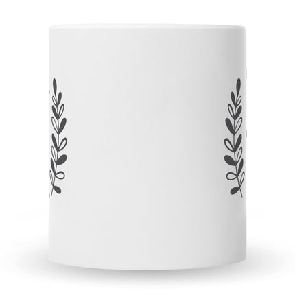 SEO. Bedruckte Tasse mit Spruch Mom Wife Boss - Weiß Linkreich
