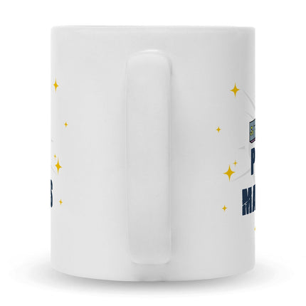 SEO. Bedruckte Tasse mit Spruch Pew Pew Madafakas - Weiß Linkreich