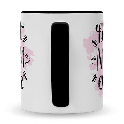 SEO. Bedruckte Tasse mit Spruch The best Mom ever - Weiß Linkreich