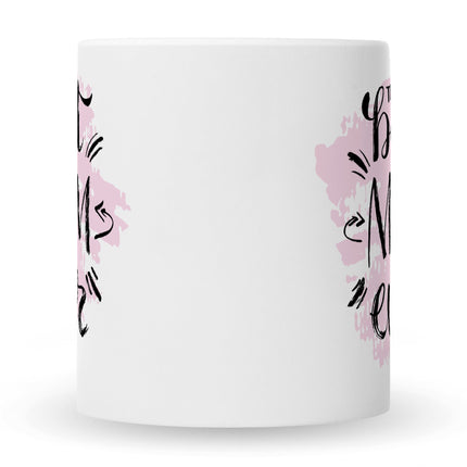 SEO. Bedruckte Tasse mit Spruch The best Mom ever - Weiß Linkreich