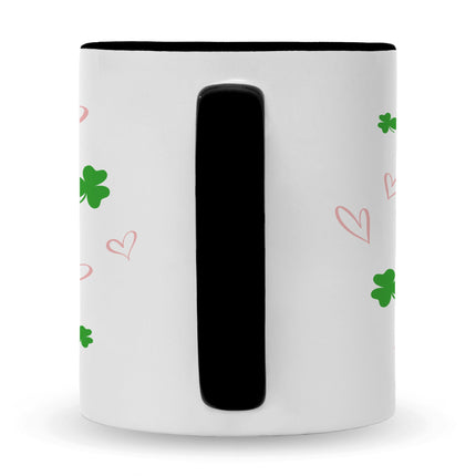 SEO. Bedruckte Tasse mit Spruch Tolle Kollegin - Schwarz & Weiß Linkreich