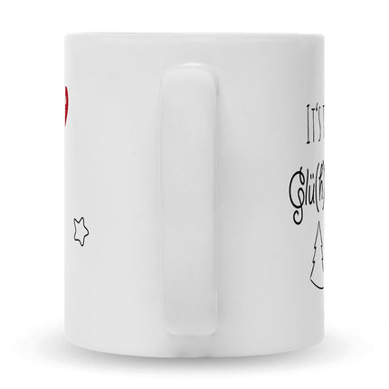 SEO. Bedruckte Tasse mit Weihnachtsmotiv - Its time for Glühckswein - Weiß Linkreich