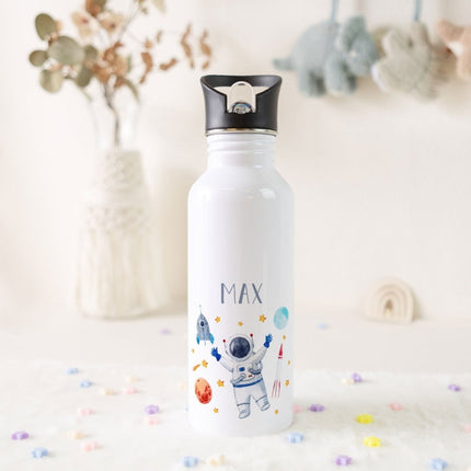 SEO. Bedruckte Trinkflasche aus Edelstahl - Astronaut - Linkreich