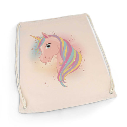 SEO. Bedruckter Turnbeutel für Kinder im Einhorn Design - Linkreich