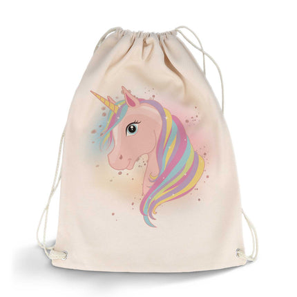 SEO. Bedruckter Turnbeutel für Kinder im Einhorn Design - Linkreich