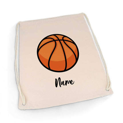 SEO. Bedruckter Turnbeutel für Kinder im Sportball Design - Basketball Linkreich