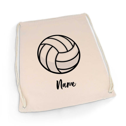 SEO. Bedruckter Turnbeutel für Kinder im Sportball Design - Volleyball Linkreich
