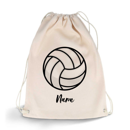 SEO. Bedruckter Turnbeutel für Kinder im Sportball Design - Volleyball Linkreich