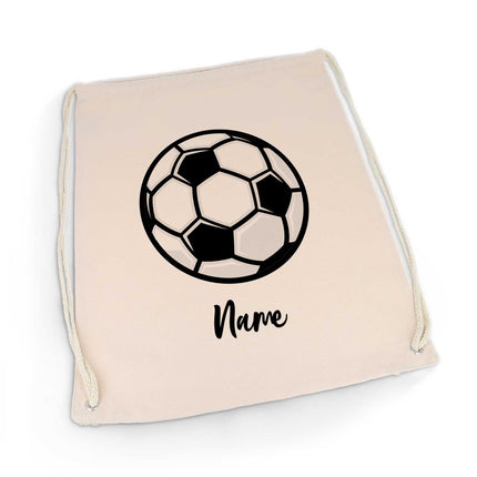 SEO. Bedruckter Turnbeutel für Kinder im Sportball Design - Fußball Linkreich