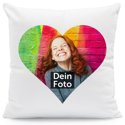 SEO. Bedrucktes Kissen mit eigenem Foto - Abstrakt Linkreich