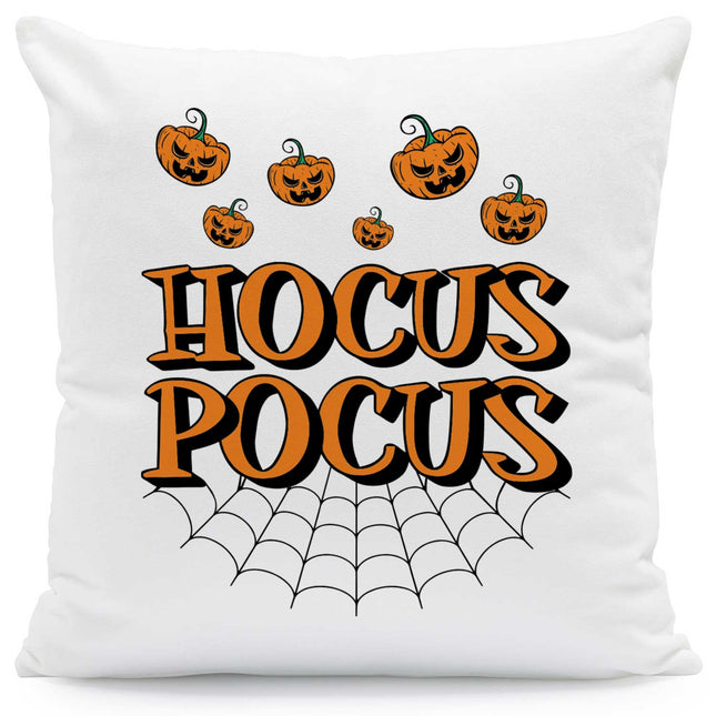 SEO. Bedrucktes Kissen mit Motiv Hocus Pocus - ohne Füllung Linkreich