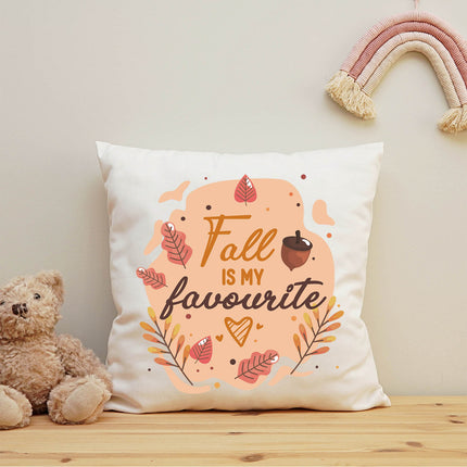SEO. Bedrucktes Kissen mit Spruch Fall is my favourite - ohne Füllung Linkreich