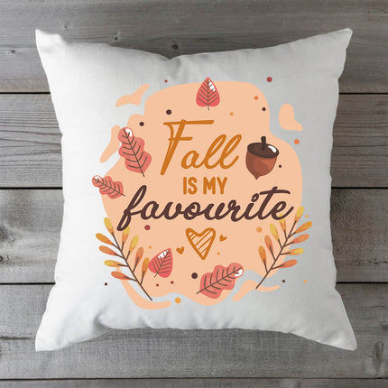 SEO. Bedrucktes Kissen mit Spruch Fall is my favourite - ohne Füllung Linkreich