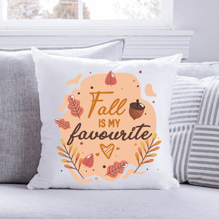 SEO. Bedrucktes Kissen mit Spruch Fall is my favourite - ohne Füllung Linkreich